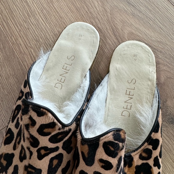 Denels Slides Fur Lined - Picture 3 of 5